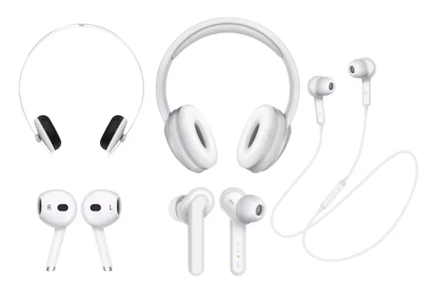 Headphones and wireless audio gear